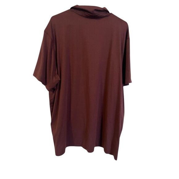 Columbia Mens Dark Brown Omni-Wick Collared Short Sleeve Polo Shirt Size 2XL - Picture 6 of 15